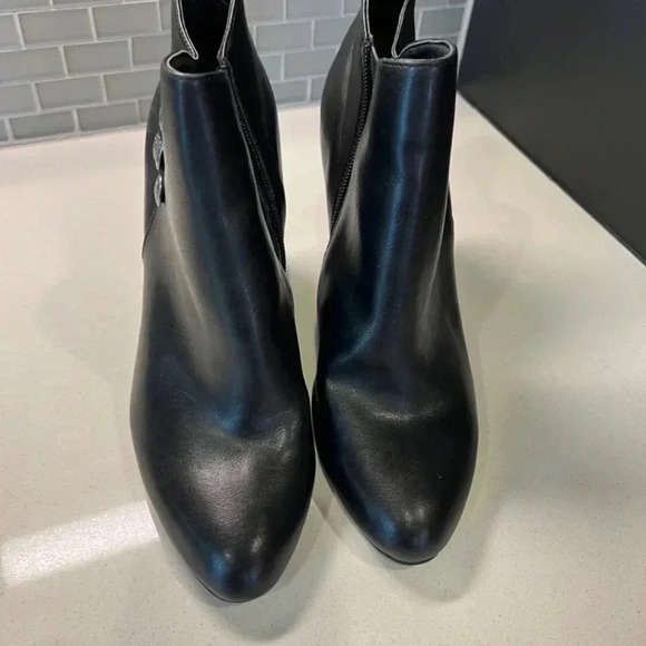 Rialto Black Ankle Boots Size 10 - Picture 7 of 11